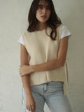 Chaleco Minimal Beige