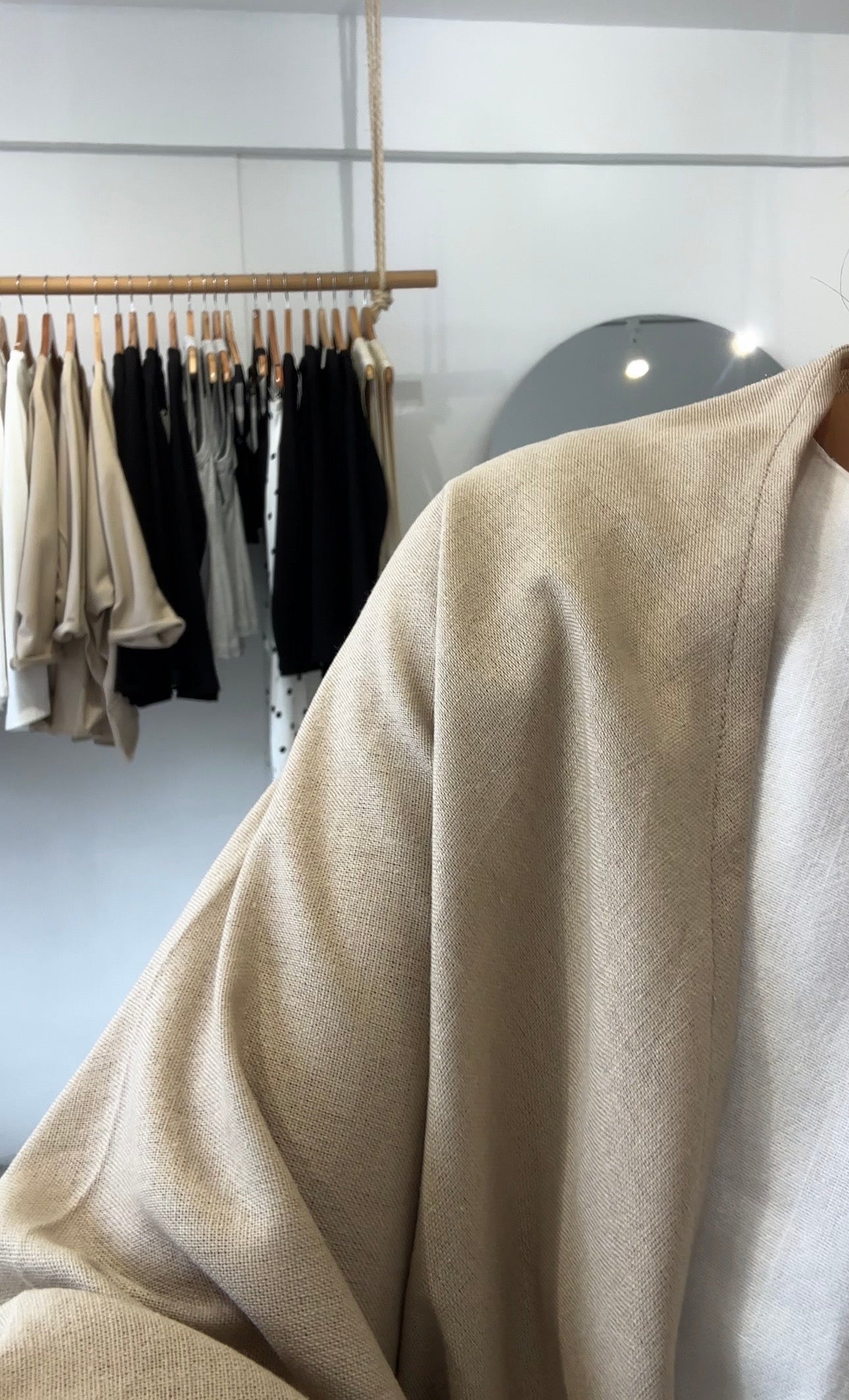 Kimono Lino Cocoa