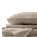 SÁBANAS ALGODÓN 200 HILOS - BEIGE