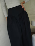 Falda Olivia Drill Azul
