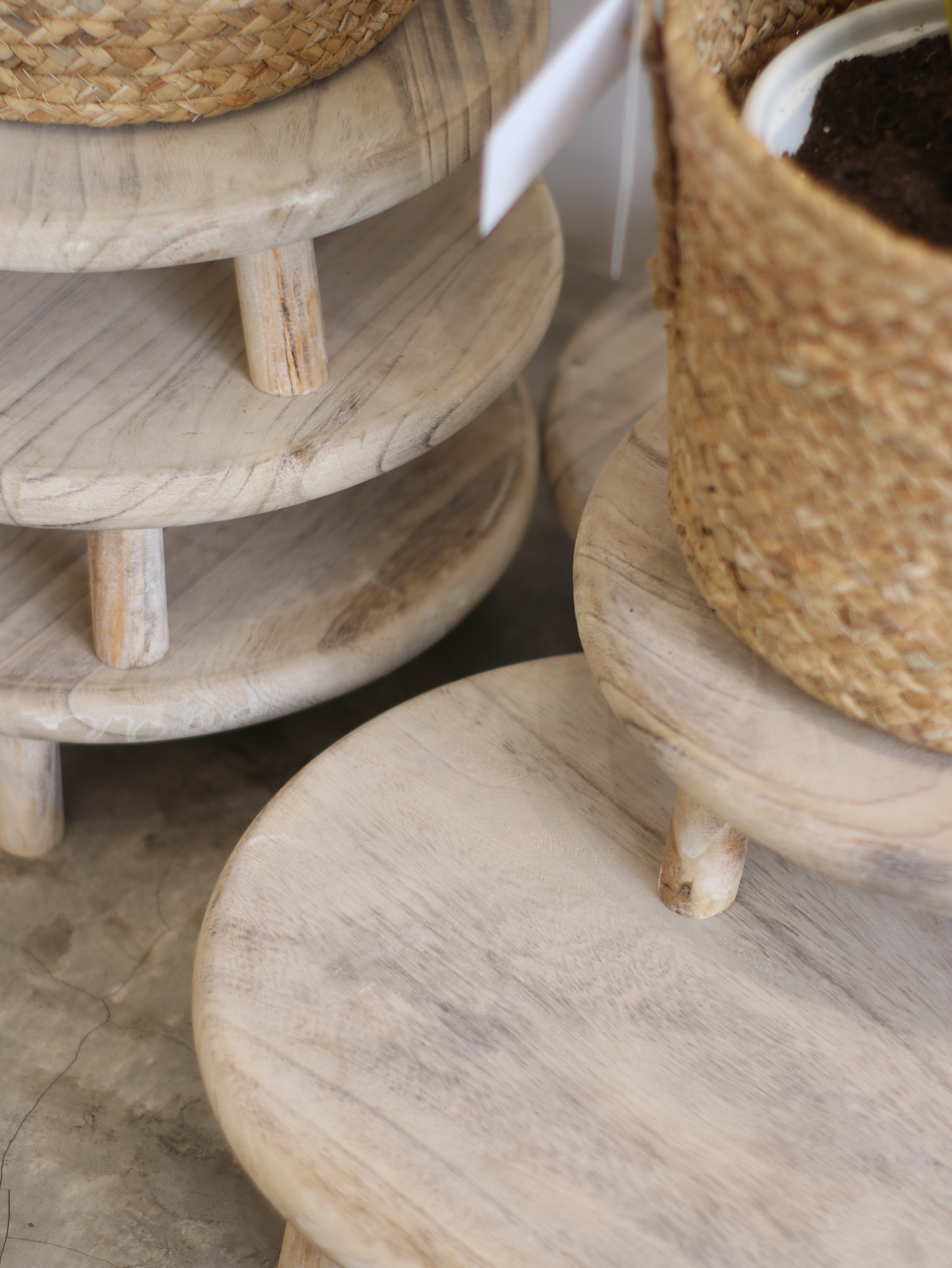 Banqueta de Madera