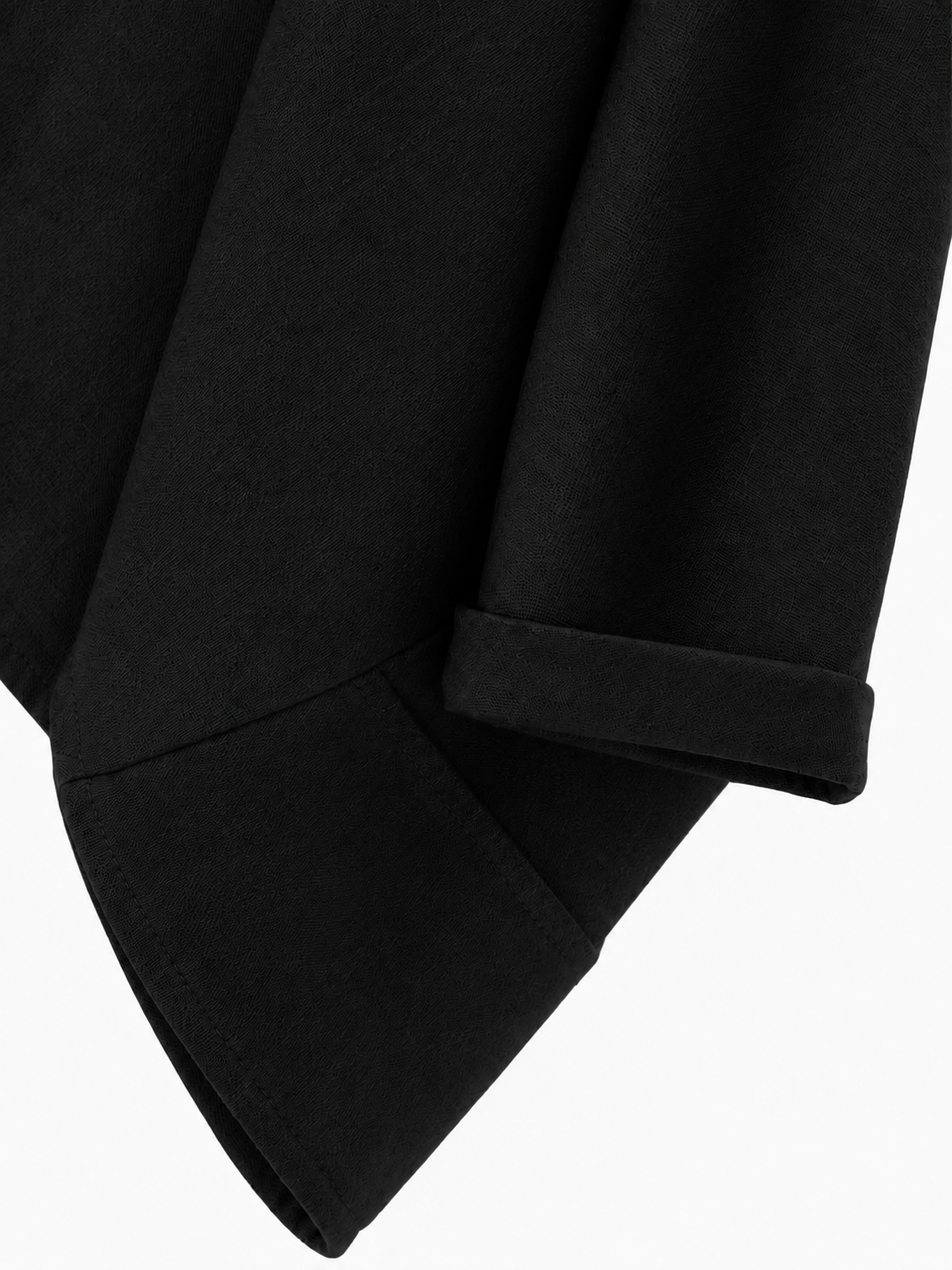 Kimono Lino Negro