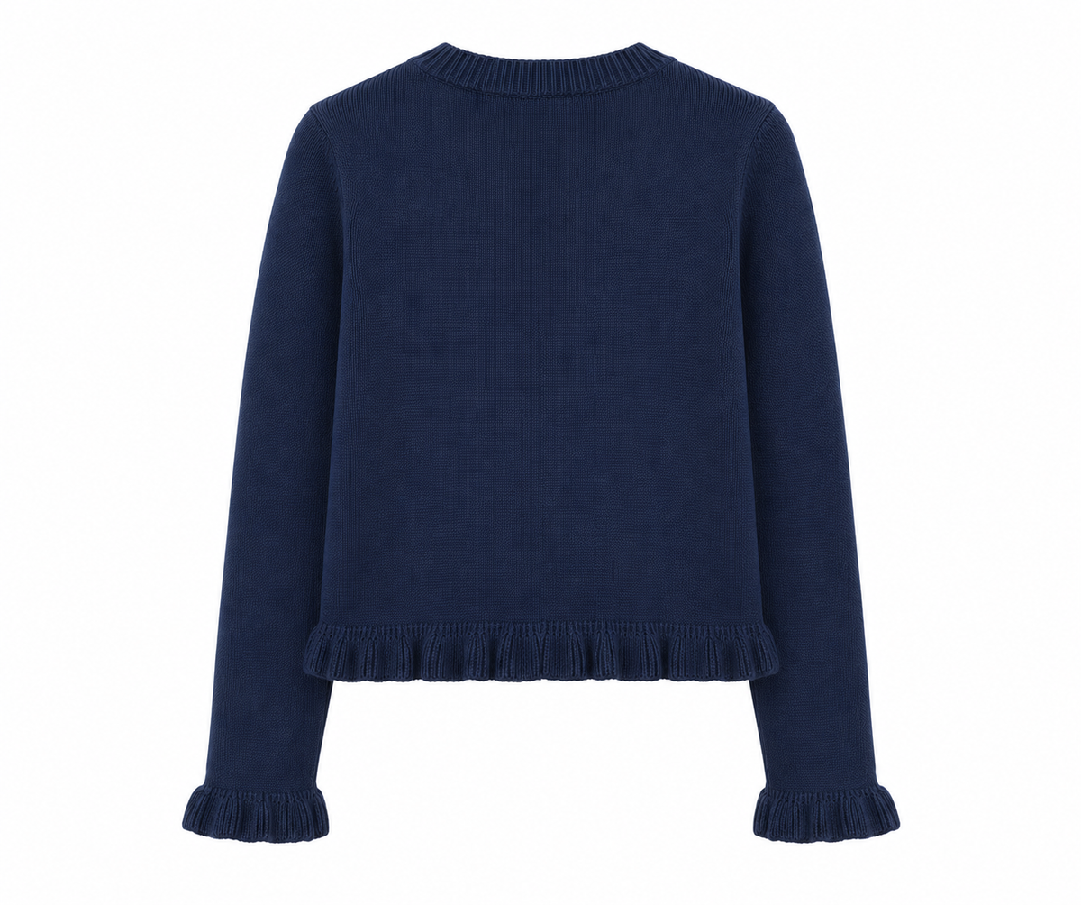 Cárdigan Essential Azul
