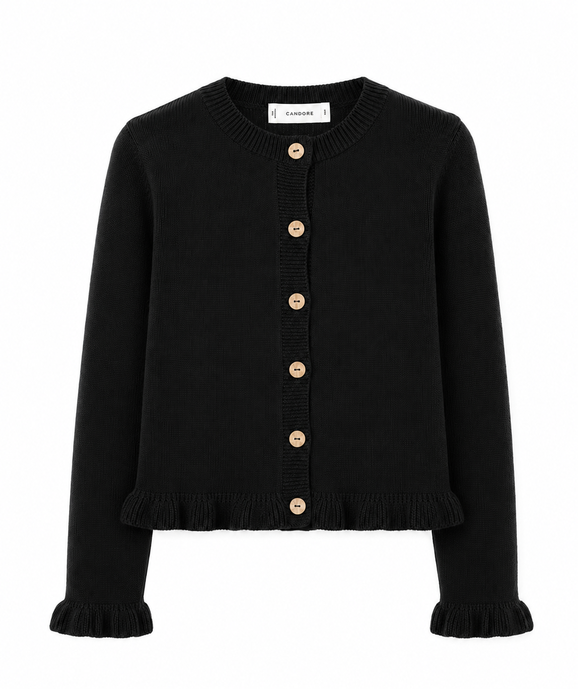 Cárdigan Essential Negro