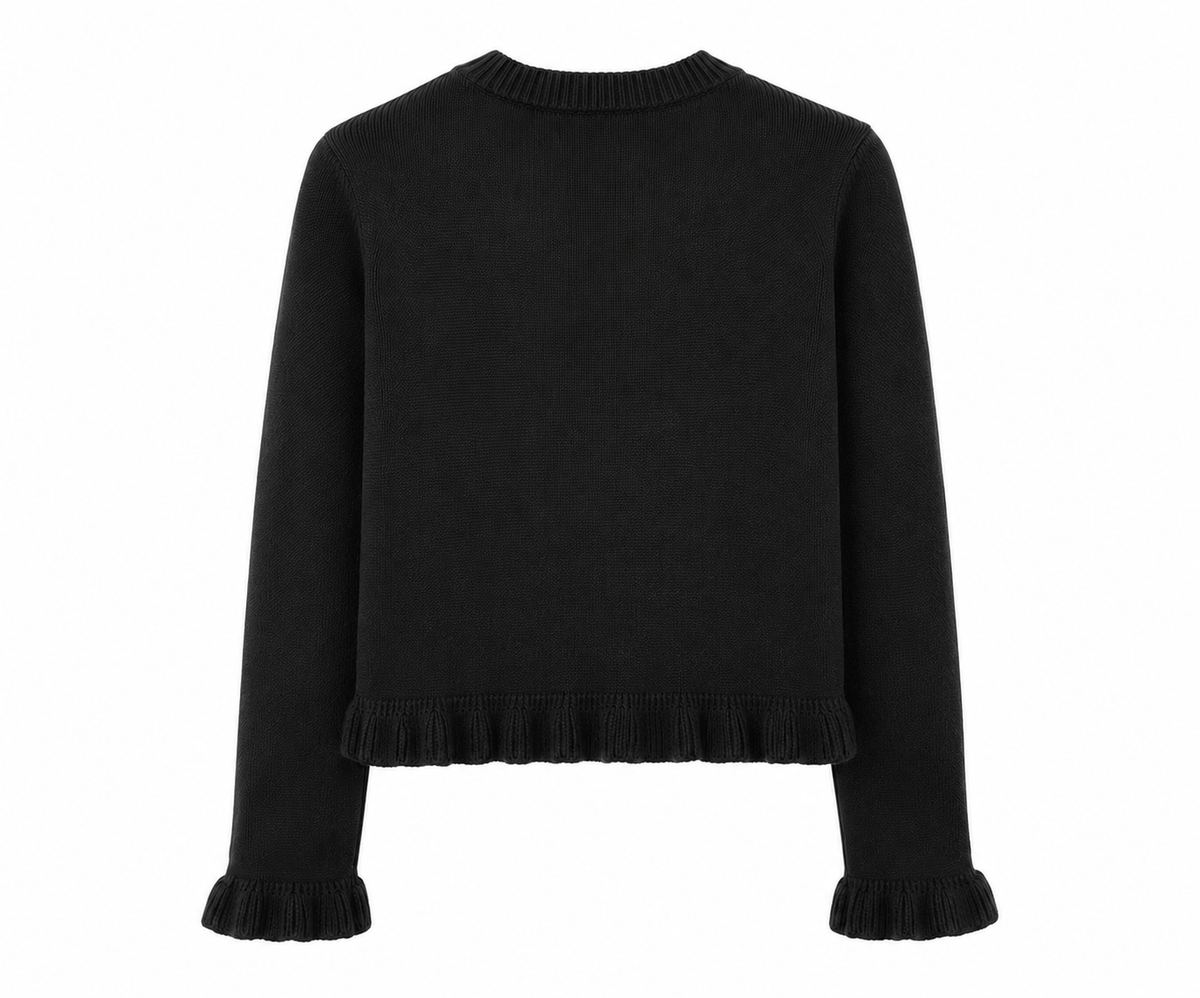 Cárdigan Essential Negro