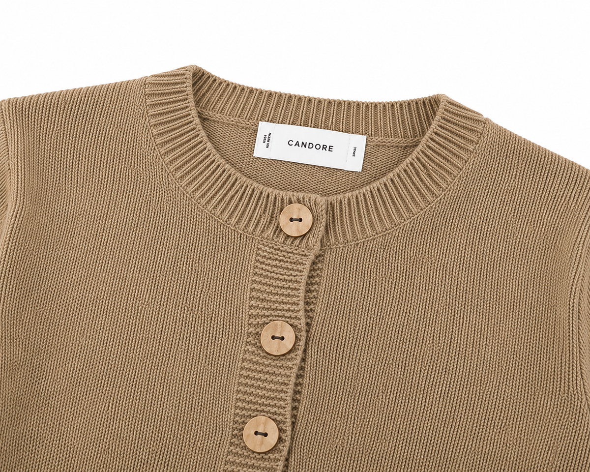 Cárdigan Essential Cocoa