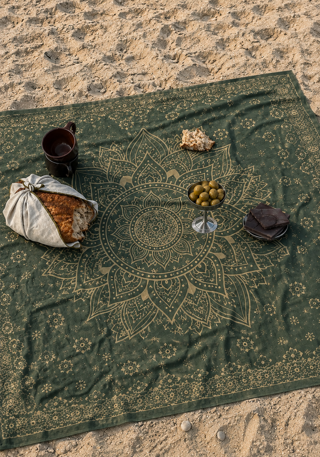 Mandala Aura Verde
