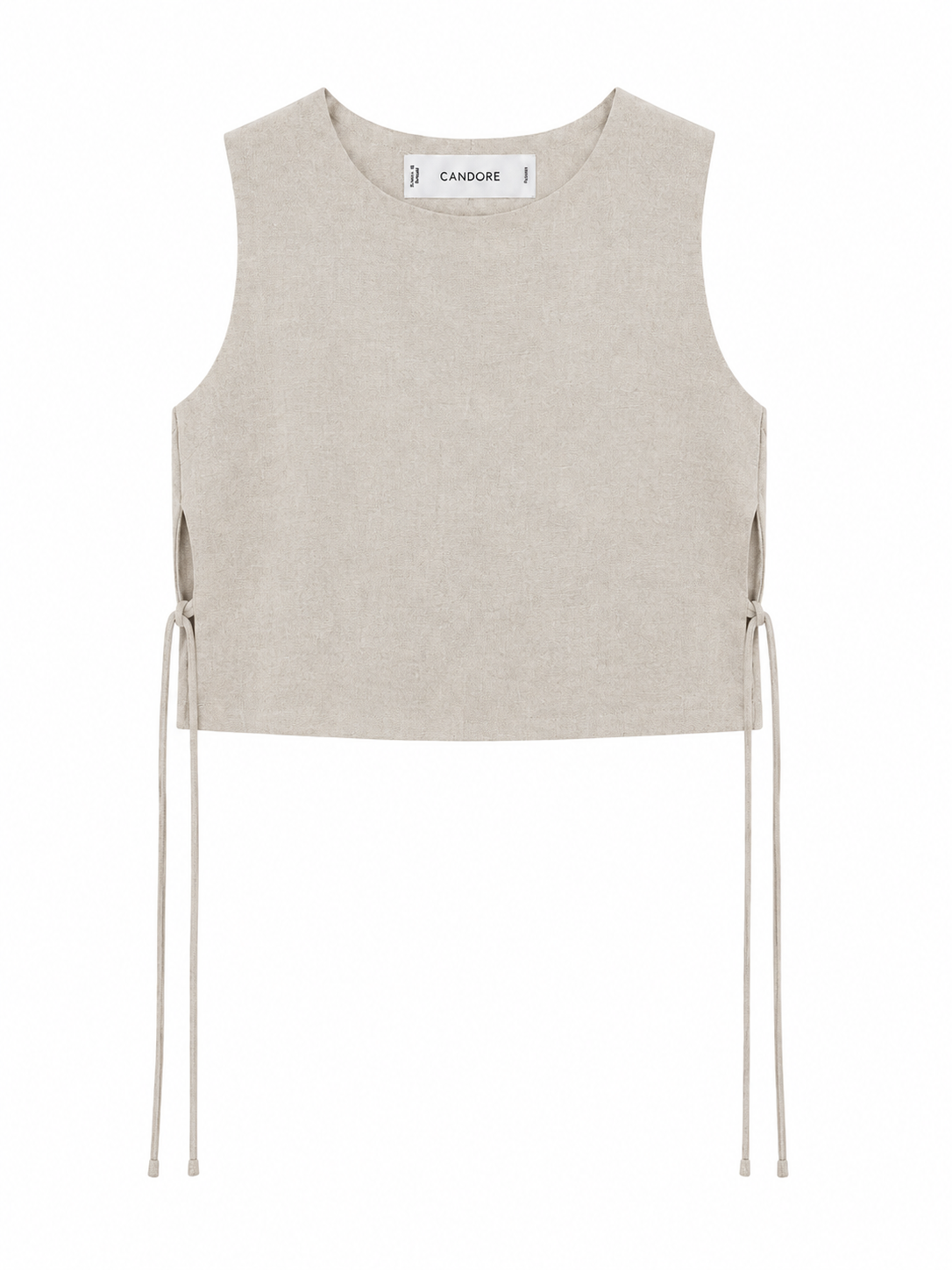 Blusa Lino Romina Beige