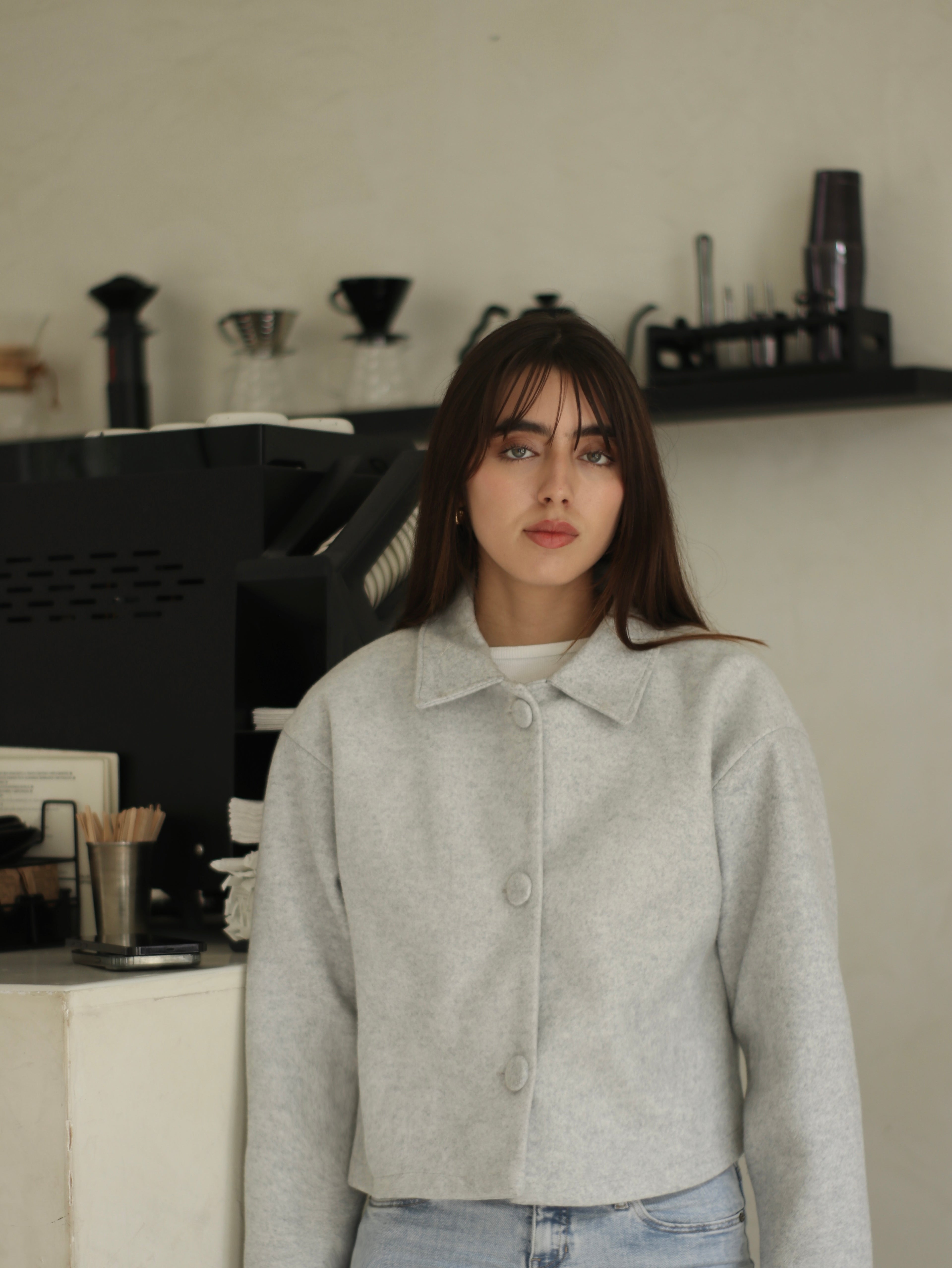 Saco Paño - Silver