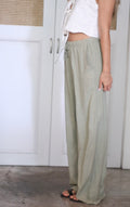 Pantalón de Lino - Verde Pistacho