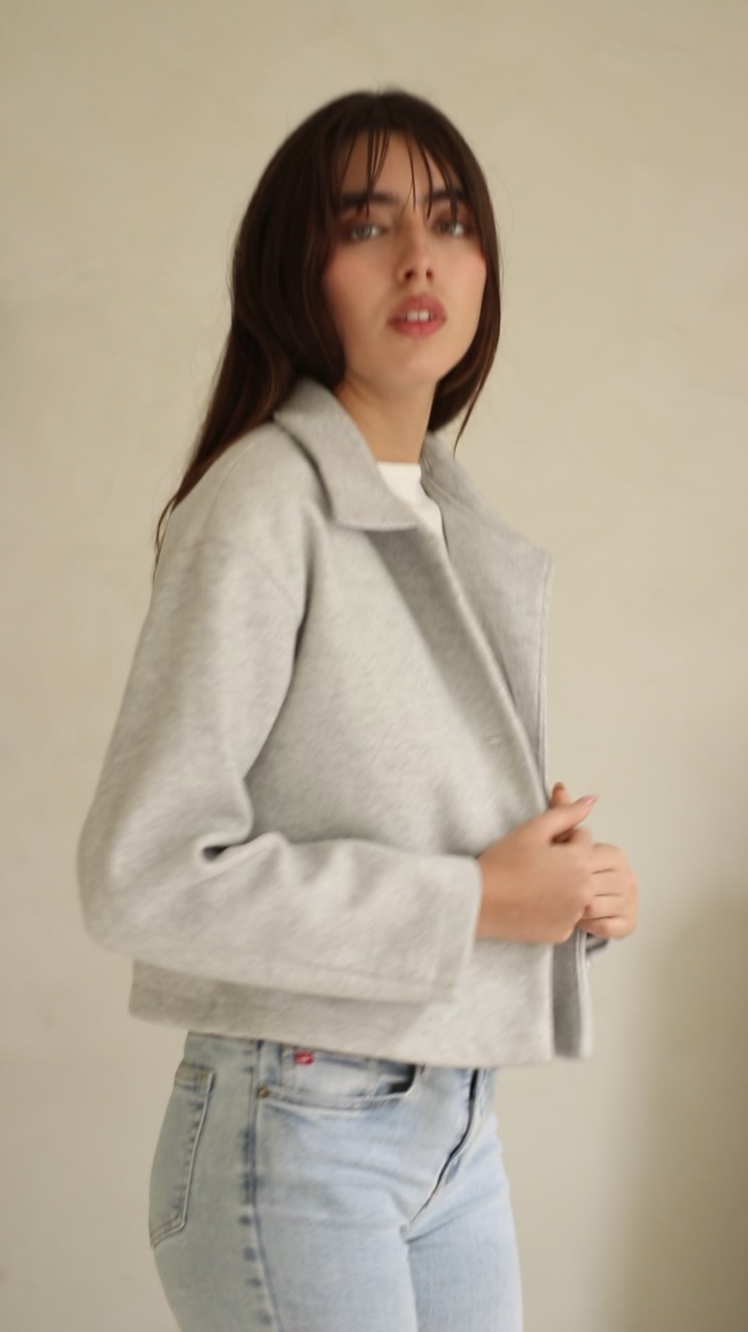 Saco Paño - Silver